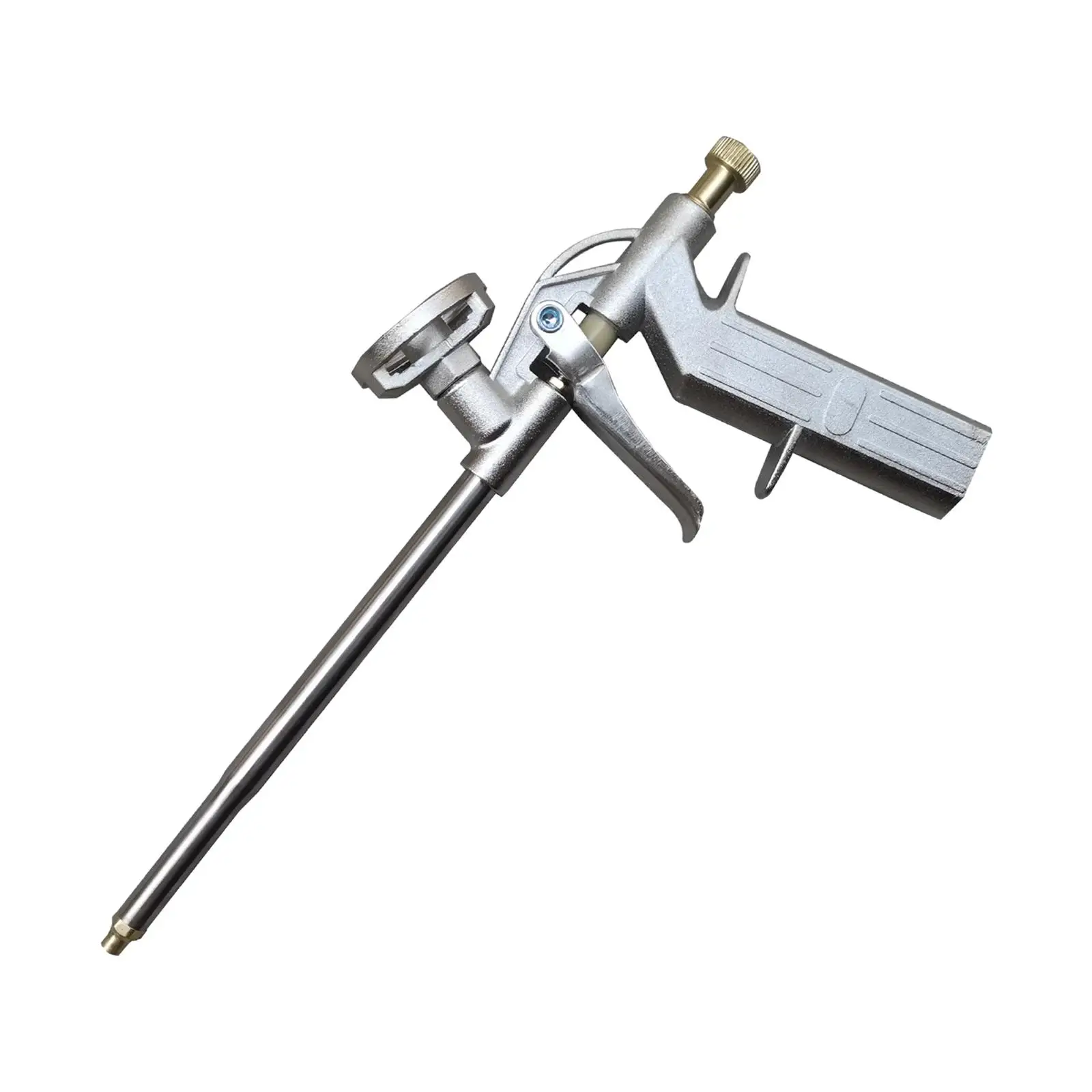 

Foaming Dispenser Alloy Adjustable Caulking Machine Spray Foam Applicator Tool for Window Gap Sealing and Insulation