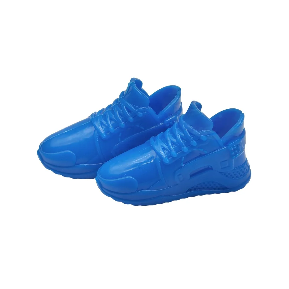 High Quality Fashion 1/6 Doll Shoes Plastic Multistyles Male Doll Boots Shoes Clothes Accessories Fit Foot Length 2cm Dolls