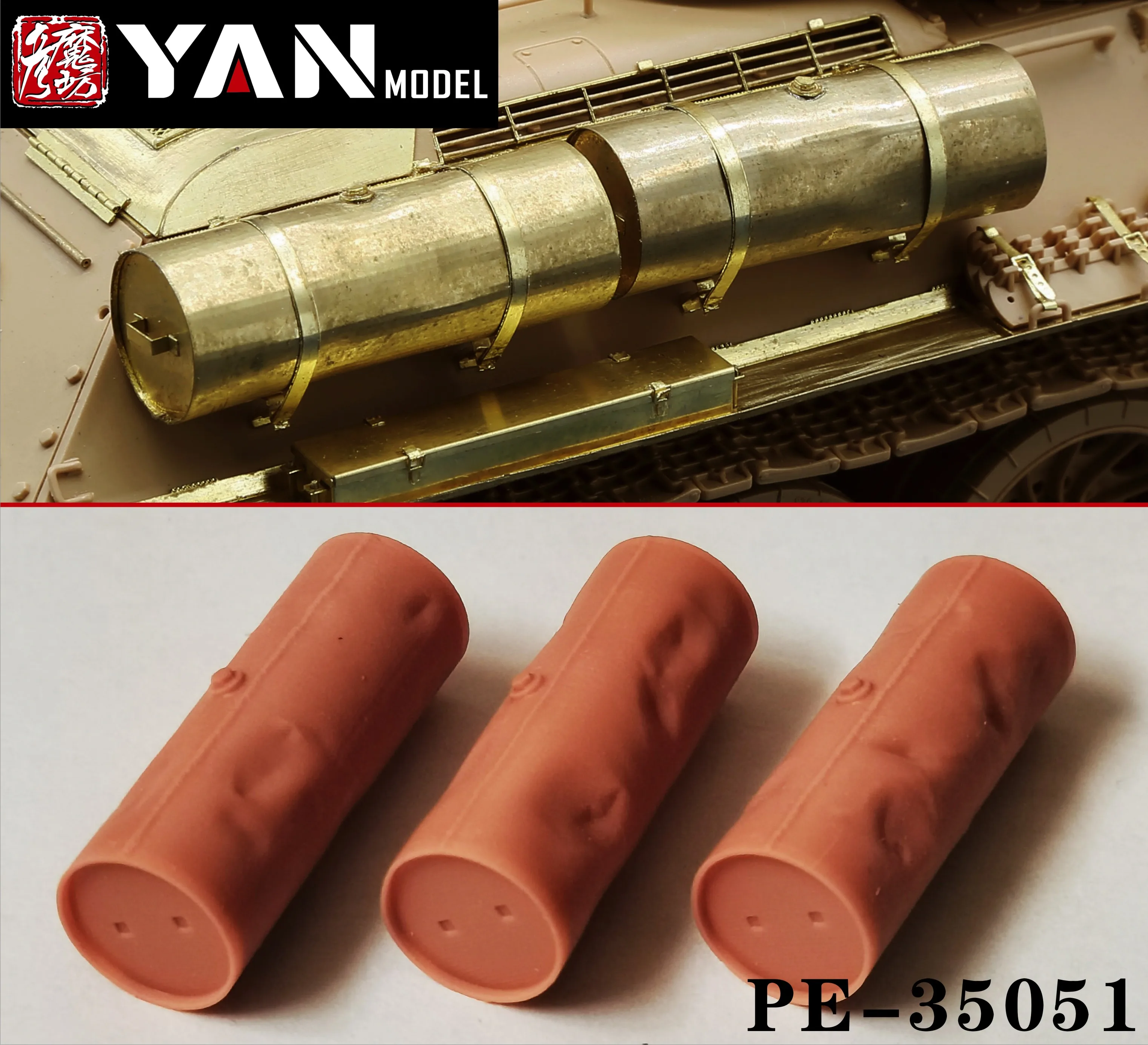 

Yan Model PE-35052 1/35 Russian T-34 Tank Oil Tank Group