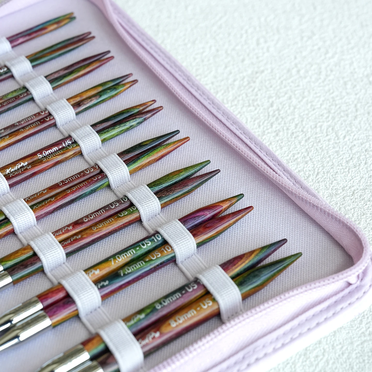 Knitpro Symfonie 2 Normal Interchangeable Needle Deluxe Sets - 13cm (5”)