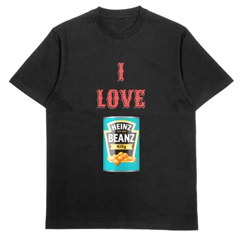 I Love Beans Funny Bean Lover Food T Shirt Breakfast On Toast Joke