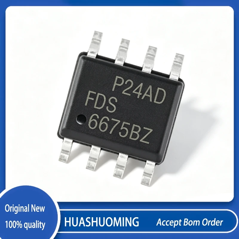 10Pcs/Lot  FDS6675BZ  FDS6675B  FDS6675  6675BZ  SOP-8