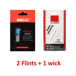 ( 2 pieces/lot ) Original IMCO kerosene special lighter Flint cotton core wicks Lighter accessories