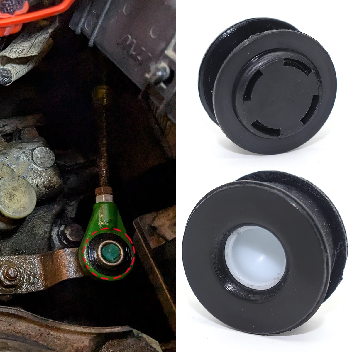 

MT Gearbox Shift Cable Linkage Control Bushing Gear Shifter Lever Selector End Rod For Vauxhall Combo Chrysler/Lancia Ypsilon
