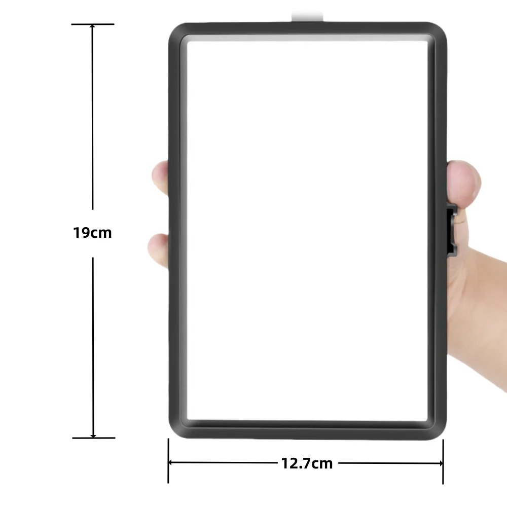 8-inch Photography Lighting Led Fill Light Video Fill Lamp Panel For Photo Studio Live Streaming With 4 Colors RGB Filter