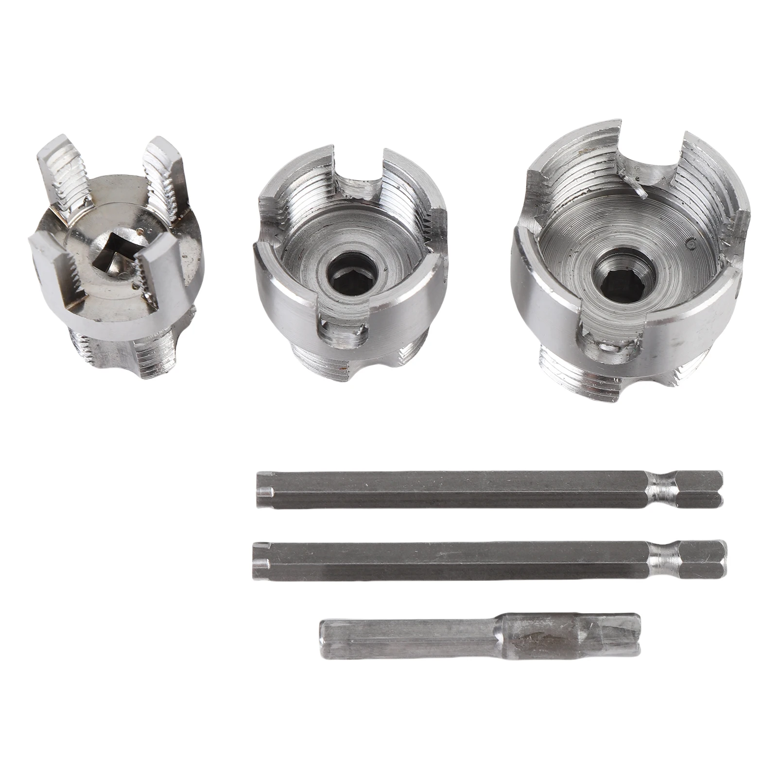 ชุดเครื่องมือทำเกลียวท่อแบบรวมทั้งภายในและภายนอก ขนาด 1/4 นิ้ว หัวหกเหลี่ยม G1/2 G3/4 G1 เครื่องมือทำเกลียวท่อ เครื่องมือตัดเกลียวท่อ