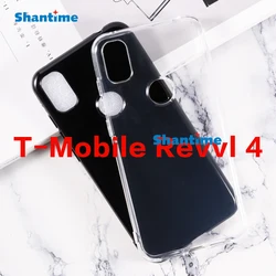 Case for T-Mobile Revvl 4 Plus TPU Shockproof Rubber Cover Protective Bumper Flexible Shell for T-Mobile Revvl 4+