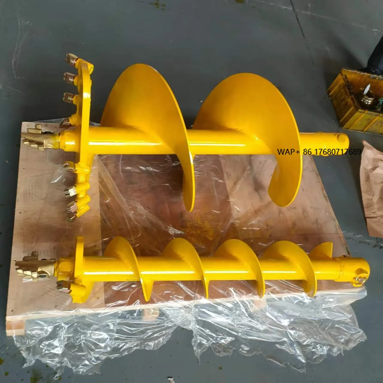 Professional Attachment 1.5meter Deep Drilling Machine Pole Digger Machine Earth Auger Drill