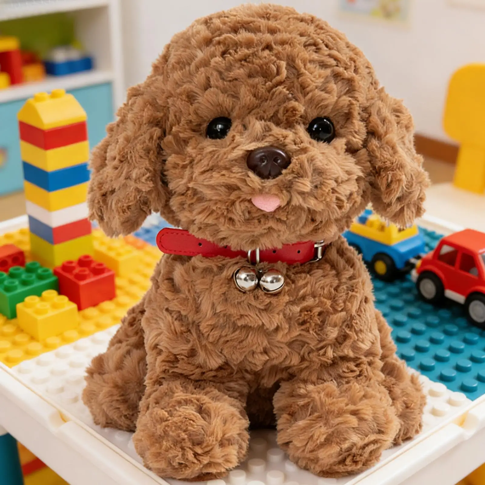Plush Robot Puppy Walking Talking Interactive Animal Robot Dog Realistic Animal for Boys Girls Family Friends Youth Teens
