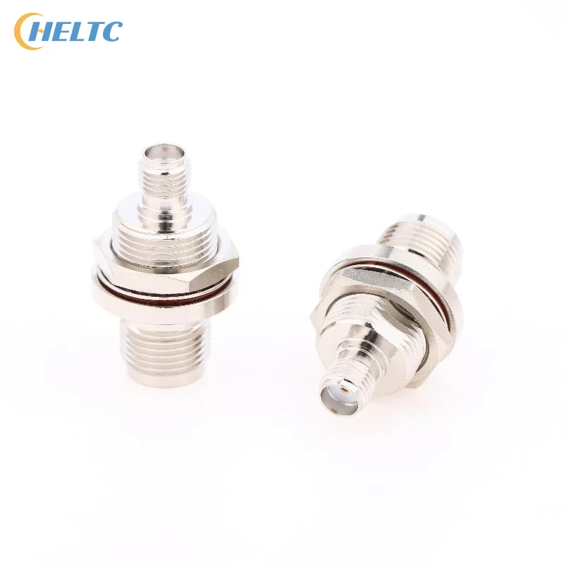 TNC to SMA Female Bulkhead Adapter Quality Tested RF Connector for Field Deployment Networking Devices