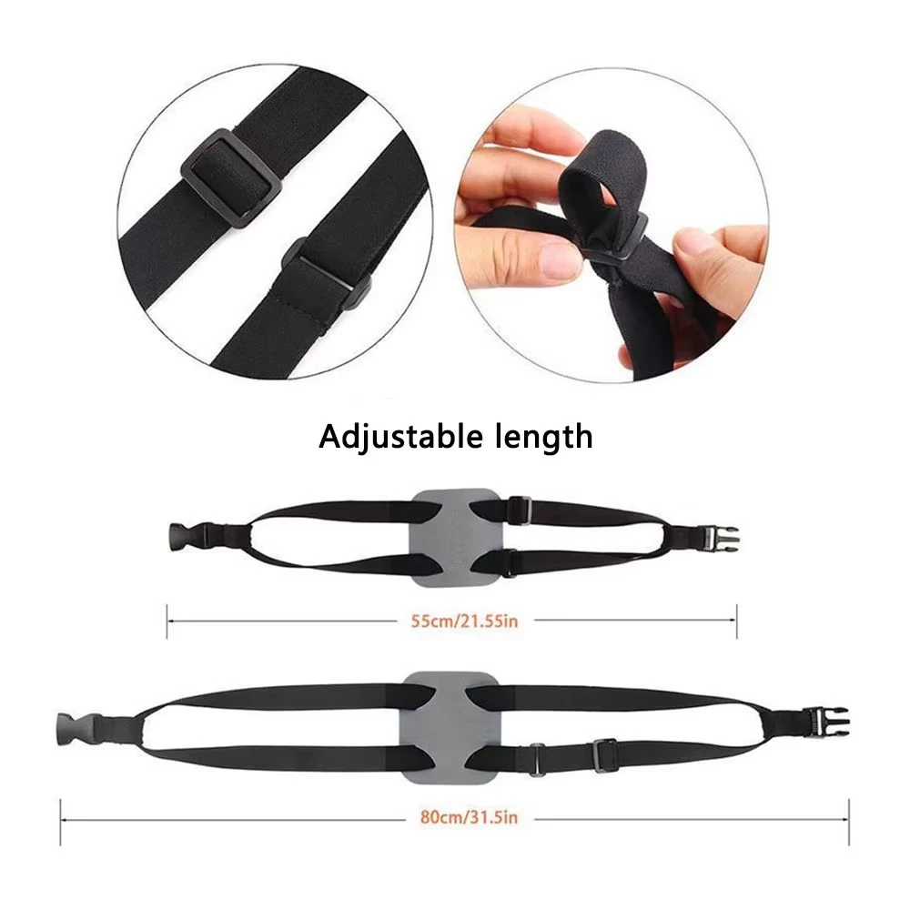 Luggage Strap Elastic Adjustable Suitcase Tie Strapping Tape Luggage Fixing Strap Secure Anti-theft Bundling Belt For Travel