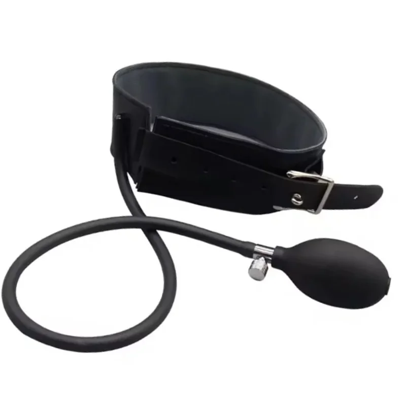 Soft Inflatable Choker Adjustable Neck Collar Couple Private Role Play Accessory Comfort Lightweight Interactive Play Kit