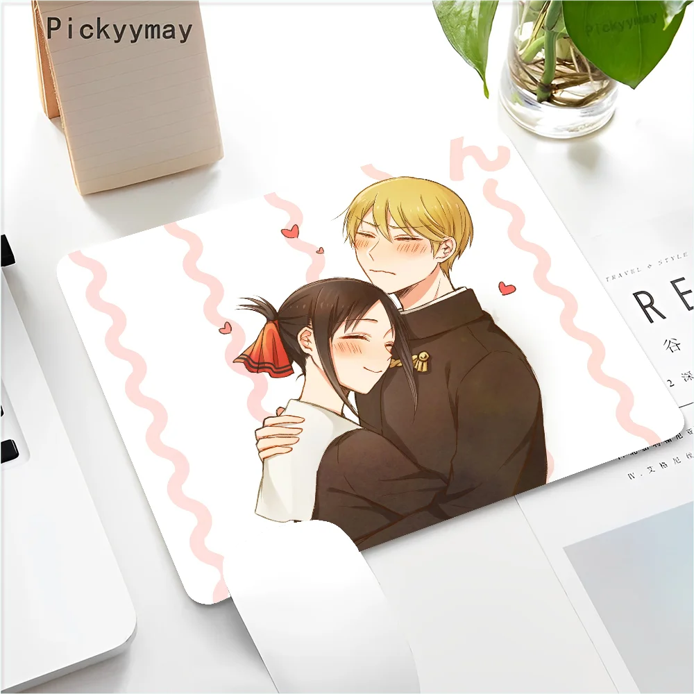 LOVE IS WAR Mousepad Small Office Computer Desk Mat Table Keyboard Big Mouse Pad Laptop Cushion Non-slip Deskpad Home Decor