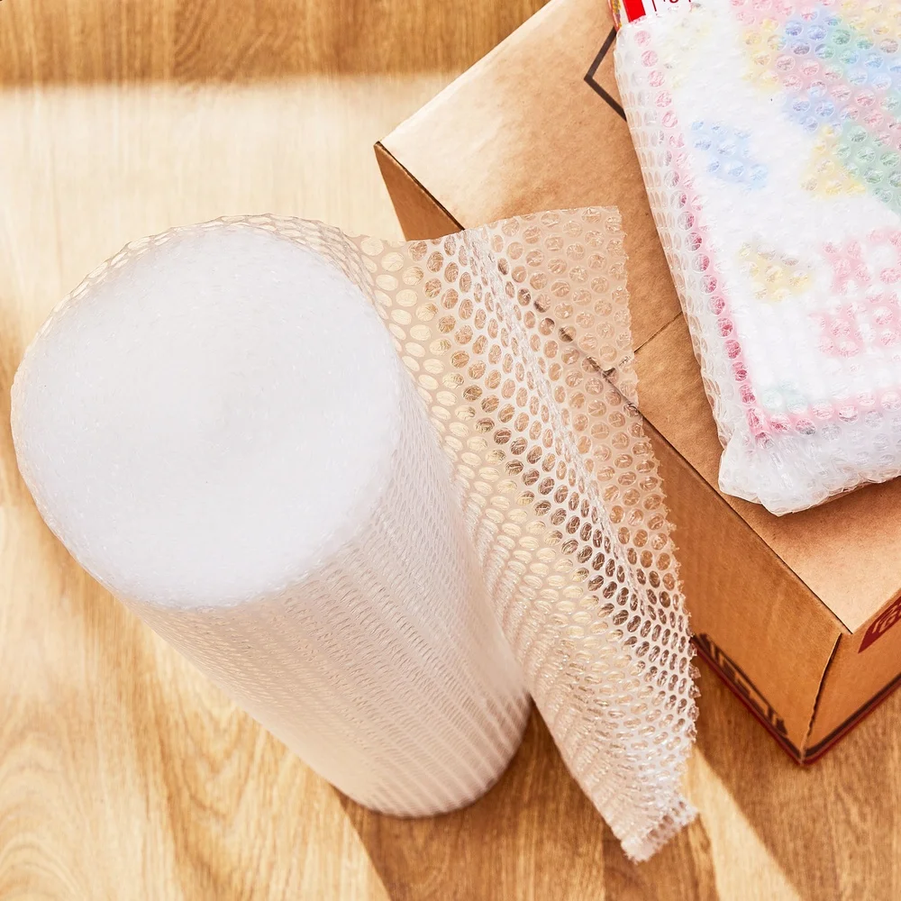 24인치 x 50피트 버블 랩 롤 3/16인치 버블 쿠션 포장재 이동 배송 보관 보호