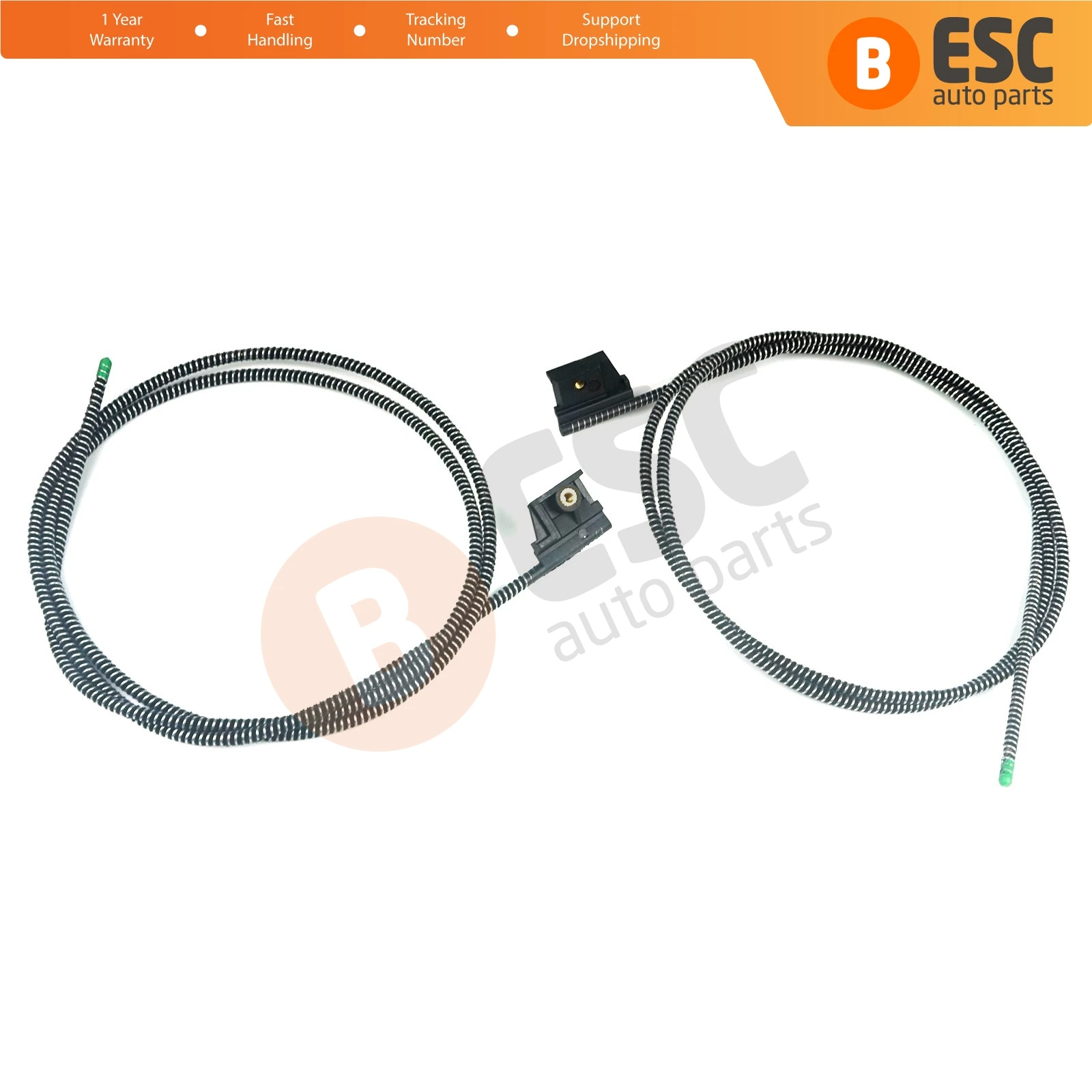 

ESC Auto Parts ESR561 Sunroof Repair Cables A2157800589, 2157800689 for Mercedes W203 W211 C209 C215 C219 Ship From Turkey