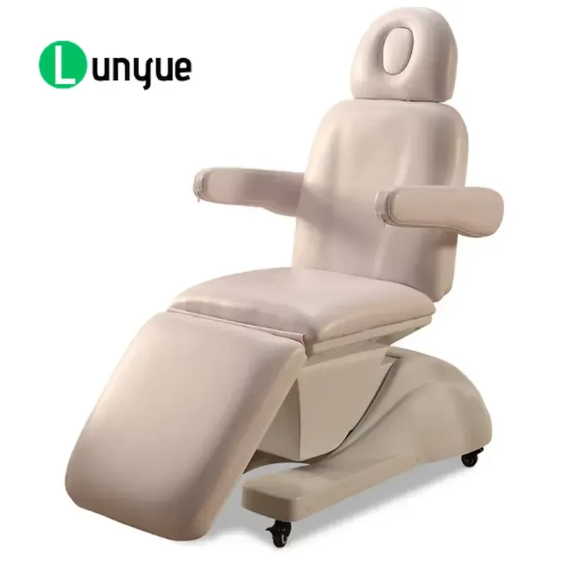Electric Facial Bed Korean Beauty Massage Chair Reclining Treatment Table for Spa Tattoo Adjustable Comfortable