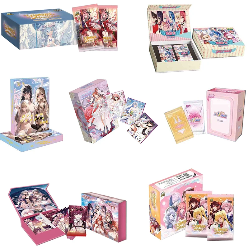 

Goddess Story Collection Cards New 1m01 2m02 Girls Sexy Box PR Swimsuit Booster Anime Playing Game Cards