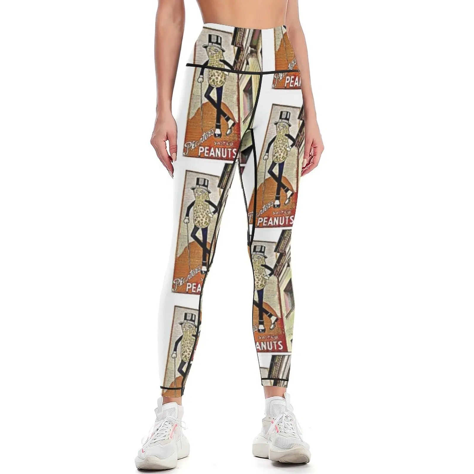 

Mr. Peanut Leggings flared legings for fitness Womens Leggings