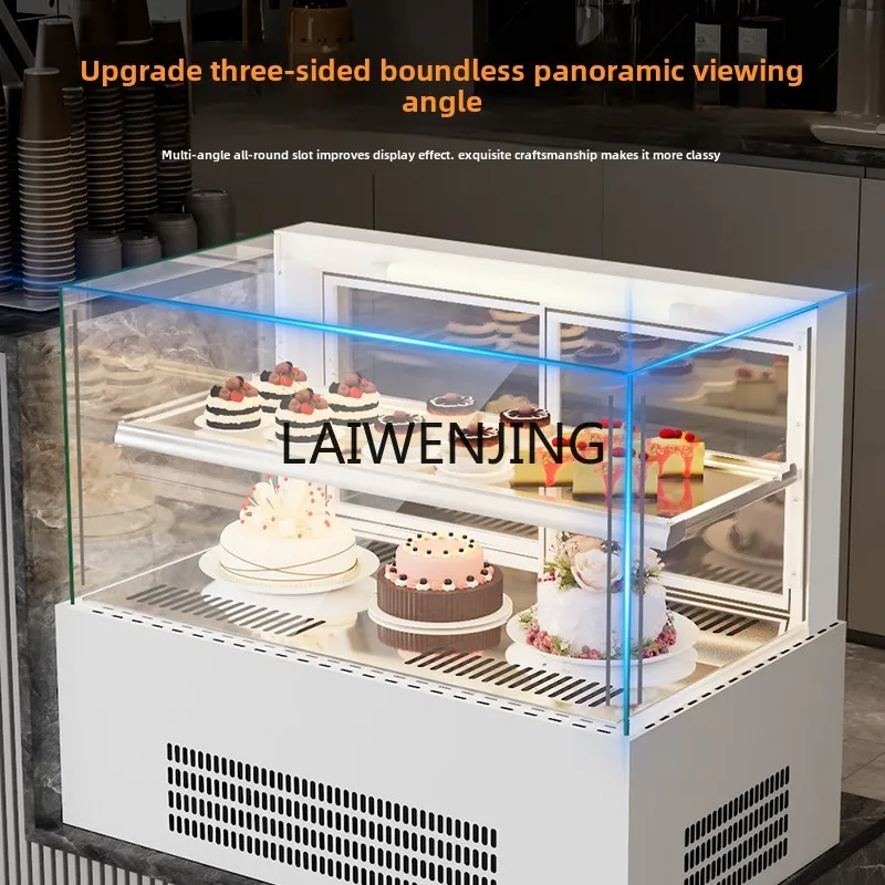 HLZ Small Dessert Cake Cabinet Commercial Dessert West Point Bar Refrigerated and Fresh Display Cabinet