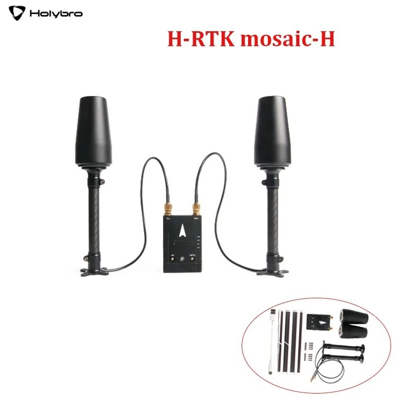 Holybro H-RTK mosaic-H (Dual Antenna Heading) RTK GPS module IST8310 magnetometer For RC Drone/Quacopter/Mulitcopter/Airplane