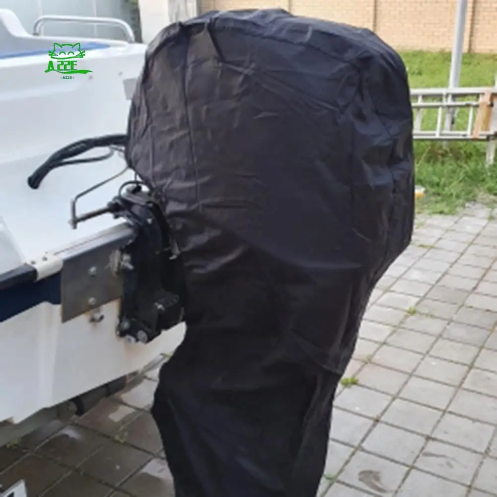 A22E-420D Boat Full Outboard Engine Cover Protection Waterproof Sunshade Dust-Proof For Motor