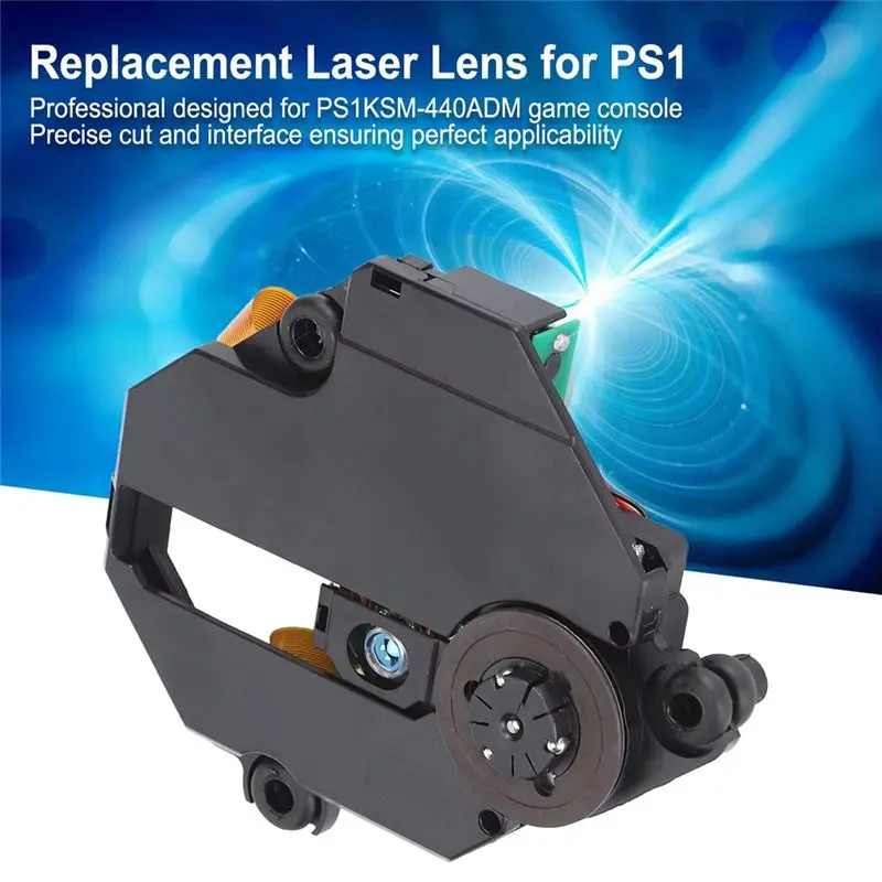 Laser Lens Optical Lens For PS1 KSM‑440ADM Game Console Game Machine Lens Replacement Parts