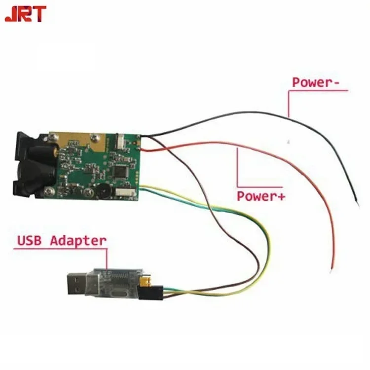 Kostengünstiger Laser-Entfernungssensor USB 100 m Außenhöhe Präzisionsinstrument Laser-Entfernungsmesser Odm-Modul 12 Monate, 1 Jahr FCC CE