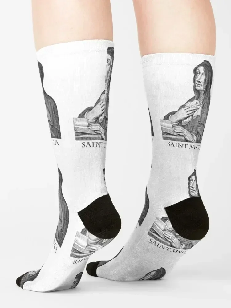 Saint Monica Socks Thermal man winter heated Running Men's Women Socks Men's