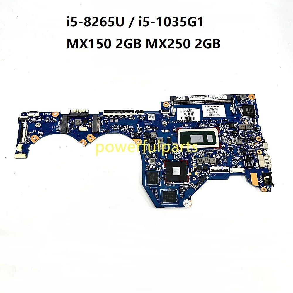 

For HP PAVILION 14-CE Motherboard L36236-601 L67078-601 DAG7ALMB8C0 DAG7ADMB8D0 i5-8265U i5-1035G1 MX150 MX250 2G Working OK