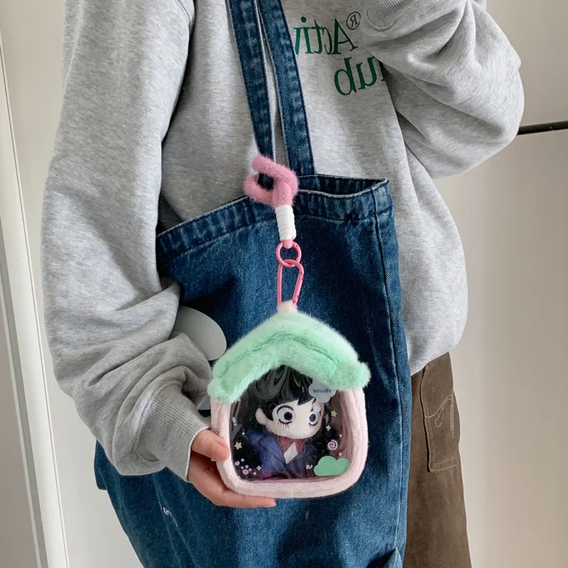 

Милая плюшевая кукла 9 см, мини-итабаг, дом для девочек, кавайный дизайн, японская сумка для боли, сумка Y2k, подвеска для монет, кошелек, рюкзак, подвеска, подарки