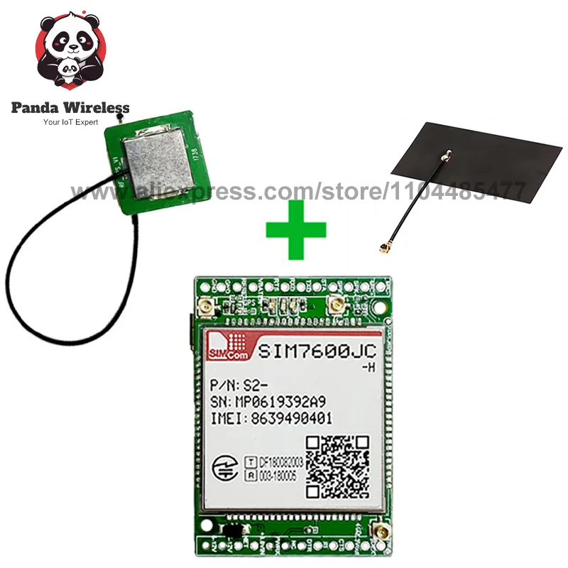 

SIMcom SIM7600JC-H Основная плата 4G LTE CAT4 + голос + GNSS Высокоскоростное подключение для промышленной автоматизации Интернета вещей Применения M2M