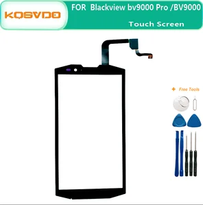 Bilashmart 5.7 Front Glass Blackview bv9000 Pro Touch Screen Digitizer Original Panel 100% tested BV9000 Phone Touch Sensor Screen