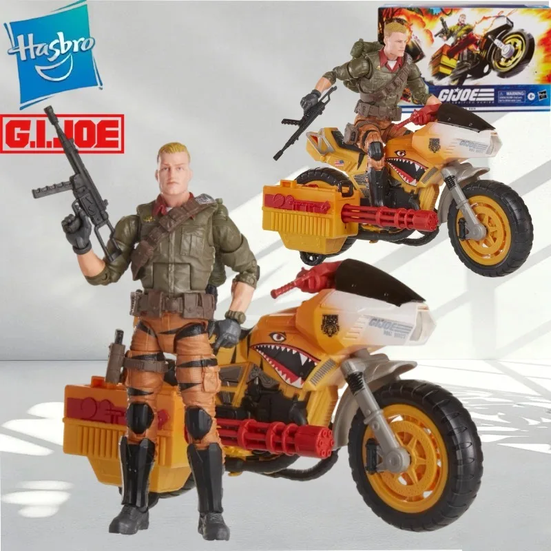 

Genuine Hasbro G.I. Joe Classified Series #40 Tiger Force Duke & RAM Cycle Action Figure Set Model Ornaments in Stock