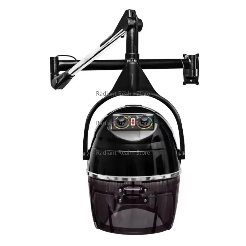 

Modern Simple Black Professional Electric Wall Mounted Industrial Hair Dryer for Salon