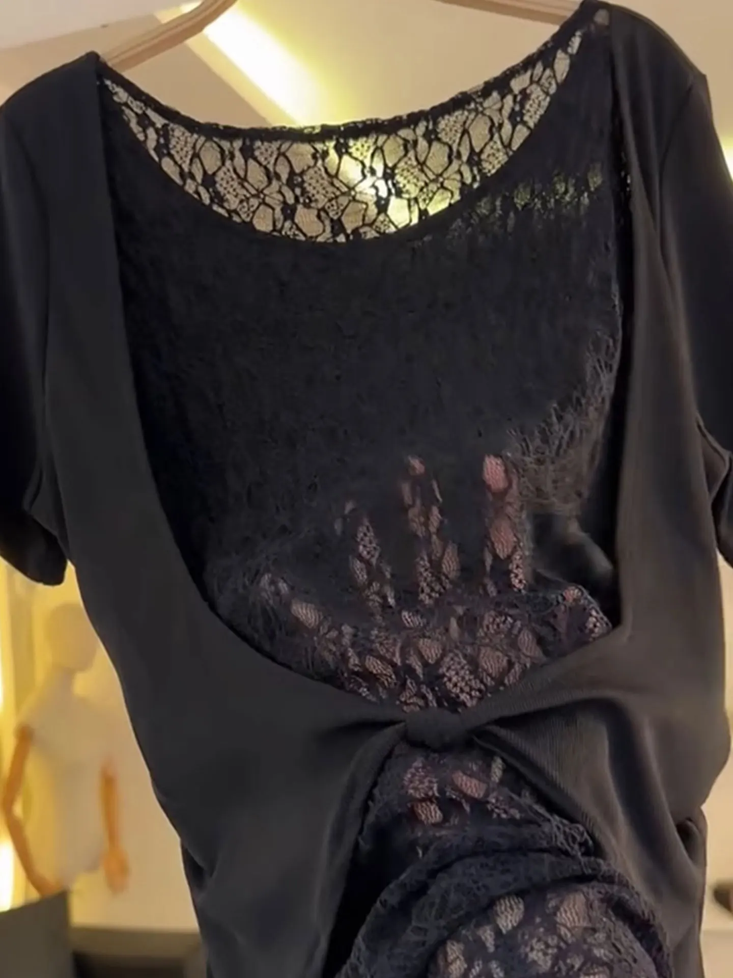 Потрясающий кружевной трикотаж из ледяного шелка для защиты от солнца irt ort Sve Красивый дышащий моющийся летний топ для женщин