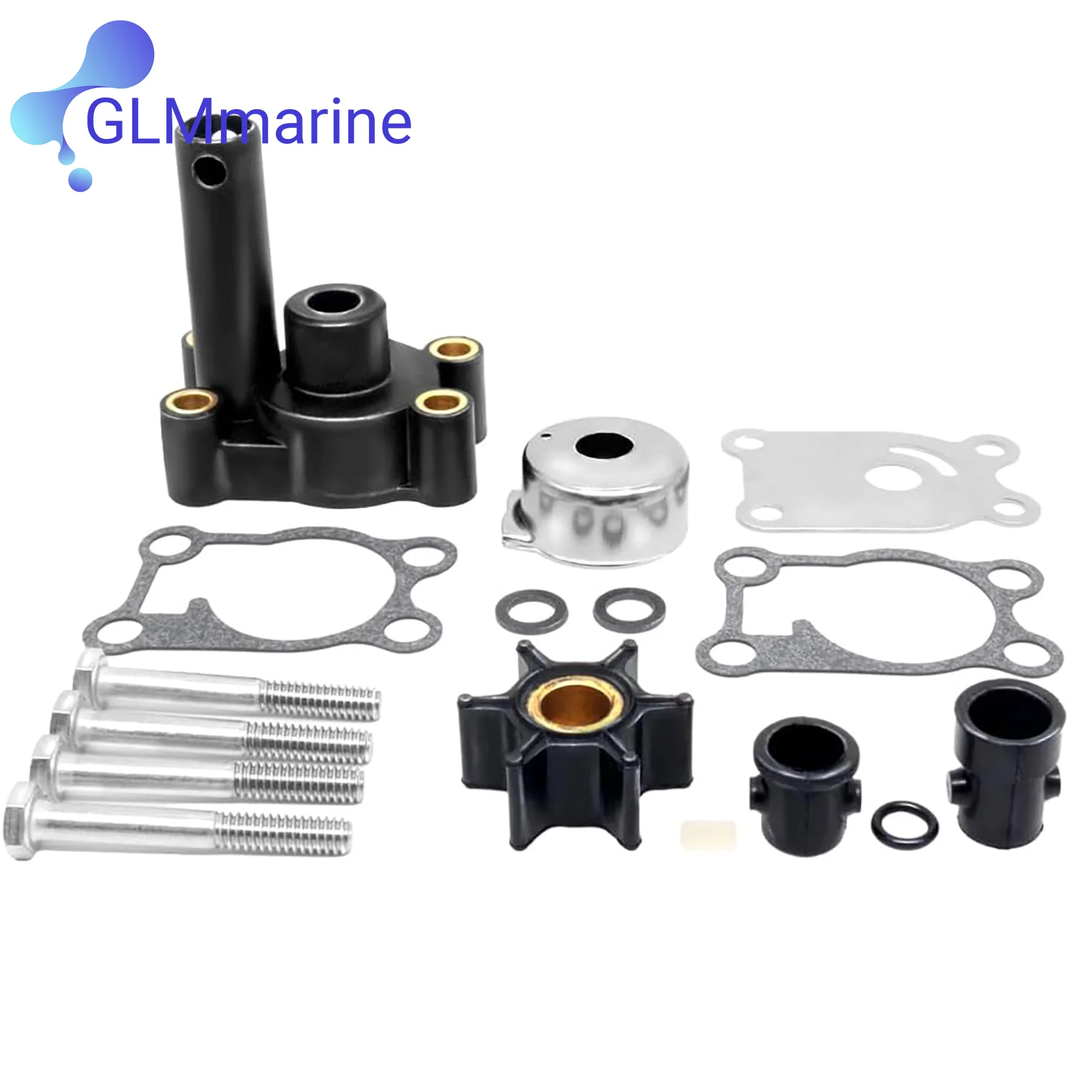 0396644 Outboard Water Pump Impeller Repair Kit Replacement for Johnson Evinrude 4-8 HP 396644 765603 389844 Sierra 18-4529