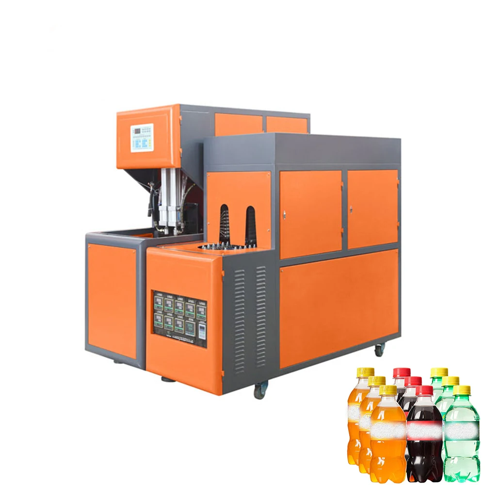 Customized Semi Automatic PET Bottle Blowing Machine / PET Plastic Bottle Blow Molding Machine