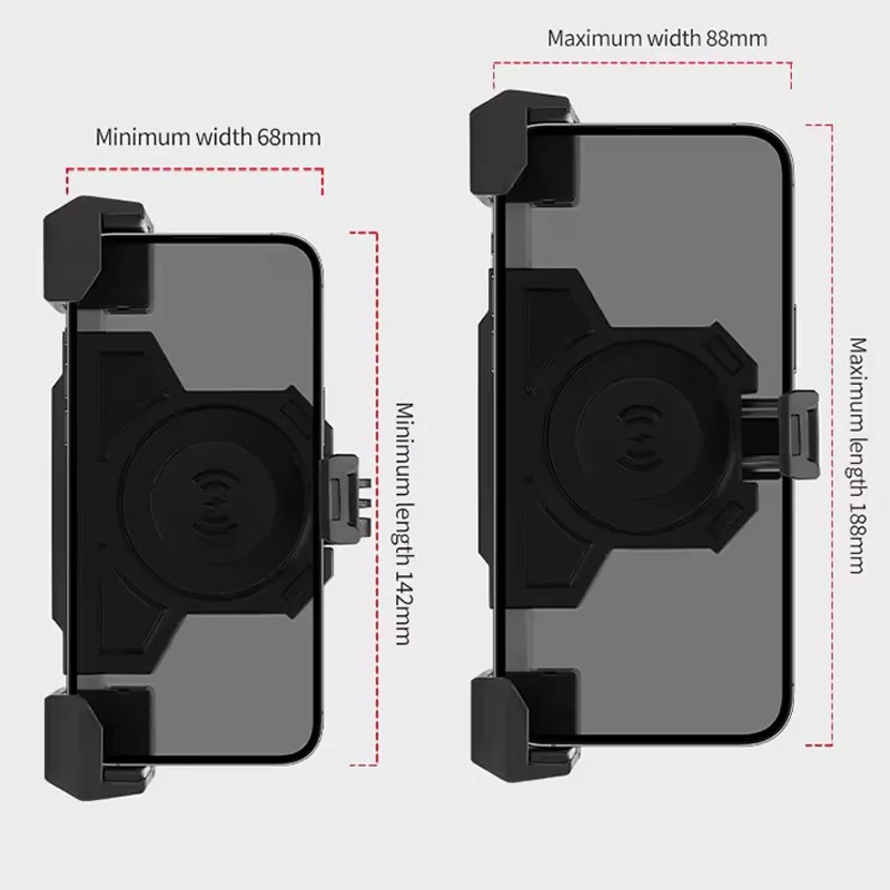 MOTOWOLF Holder Triangles Fixed Holder Wireless Charging Navigation Holder Motorcycle Outdoor Shock Absorbing Mobile Phone image 4