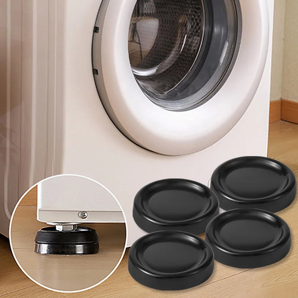 4 PCS Non Slip Anti Vibration Feet for Washing Machine and Kitchen Appliances to Absorb Shocks and Prevent Scratches