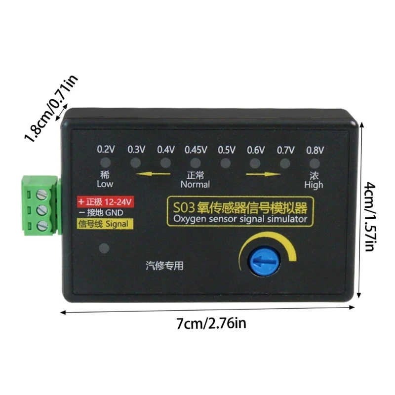 Sensors Simulators for Automotive Precise Tuning Diagnostics, Supports Four Wire Sensors Professional Accessories