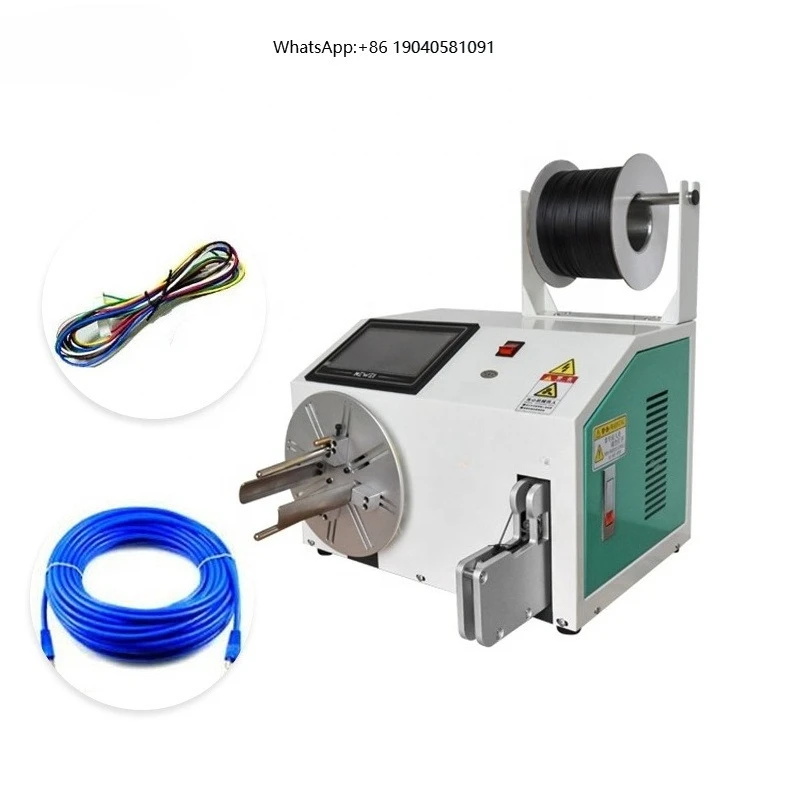 Hot Sale 5-80mm Semi-auto Wire Cable Winding and Tying Tie Machine /Automatic Wire Tie Machine Cable Winding and Binding Machine