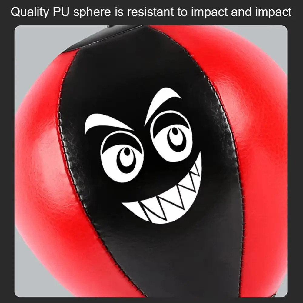 With Suction Cup Desktop Punching Bag Inflatable Desk Mountable Boxing Training Bag Promote Development Physical Exercise