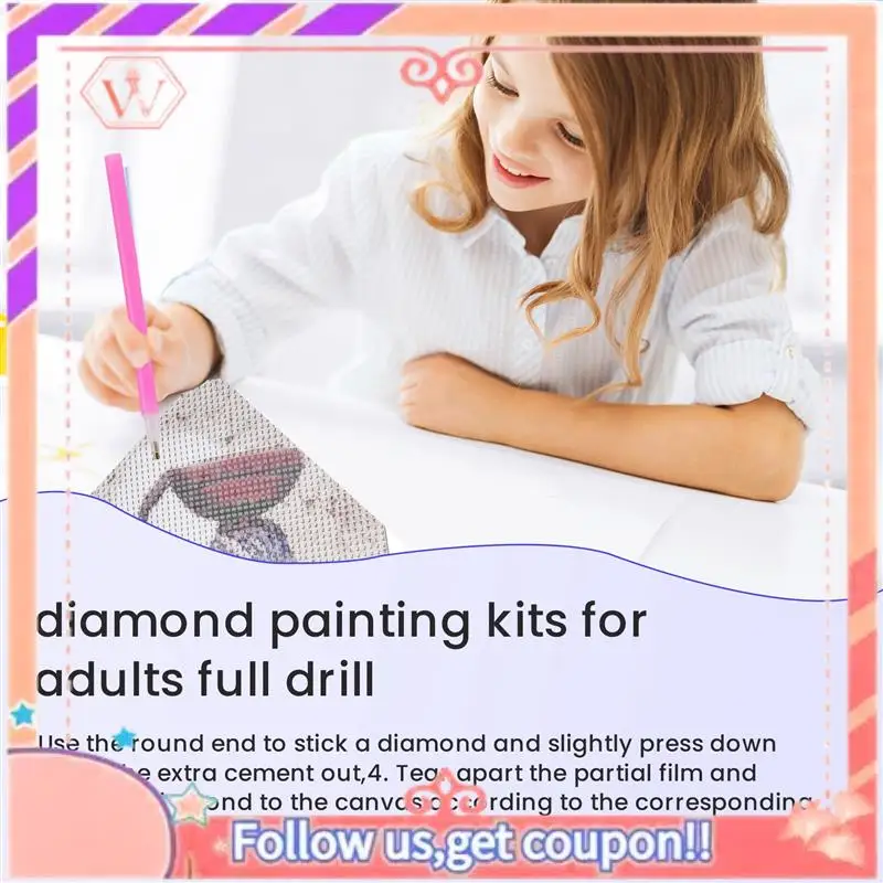 

Модернизированное рукоделие Алмазная картина Алмазная вышивка Полная круглая дрель Горный хрусталь Картина Украшение дома