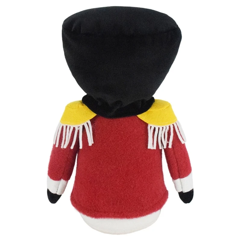 Christmas Nutcrackers Gnomes Soft Toy Stuffed Plushie Dolls with Button for Children and Animes Fan Home Decoration