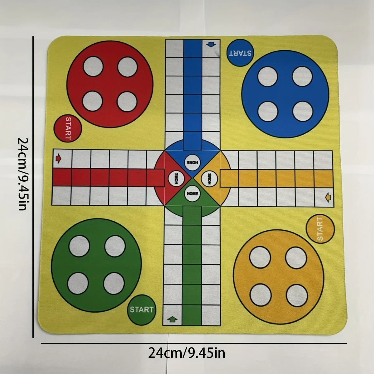 LUDO Game Classic Dice Game for 2-4 Travel Board Game Set Interactive Board Game Suitable for Family Christmas Game Night