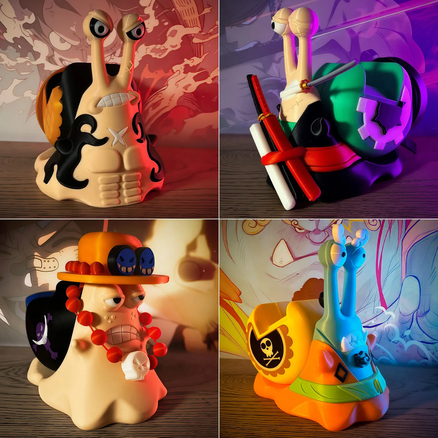 

Фигурка Луффи и Эйса из One Piece, подставка для игрового контроллера для PS5, XBOX, SWITCH, аксессуар для игр, украшение для рабочего стола, подарок