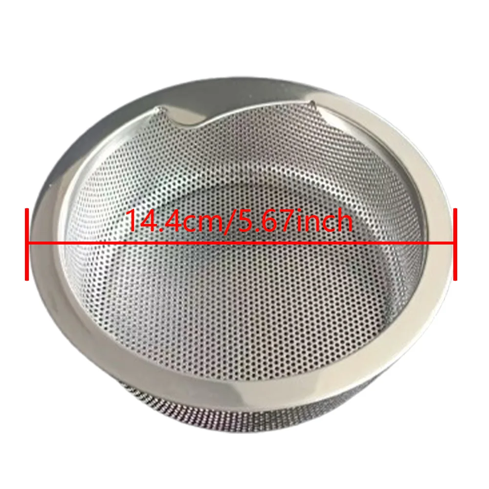 14.4cm Kitchen sink Basket 304 Stainless Steel sink filter Kitchen sink sieve sink plug sink drain filter for Korea Sink