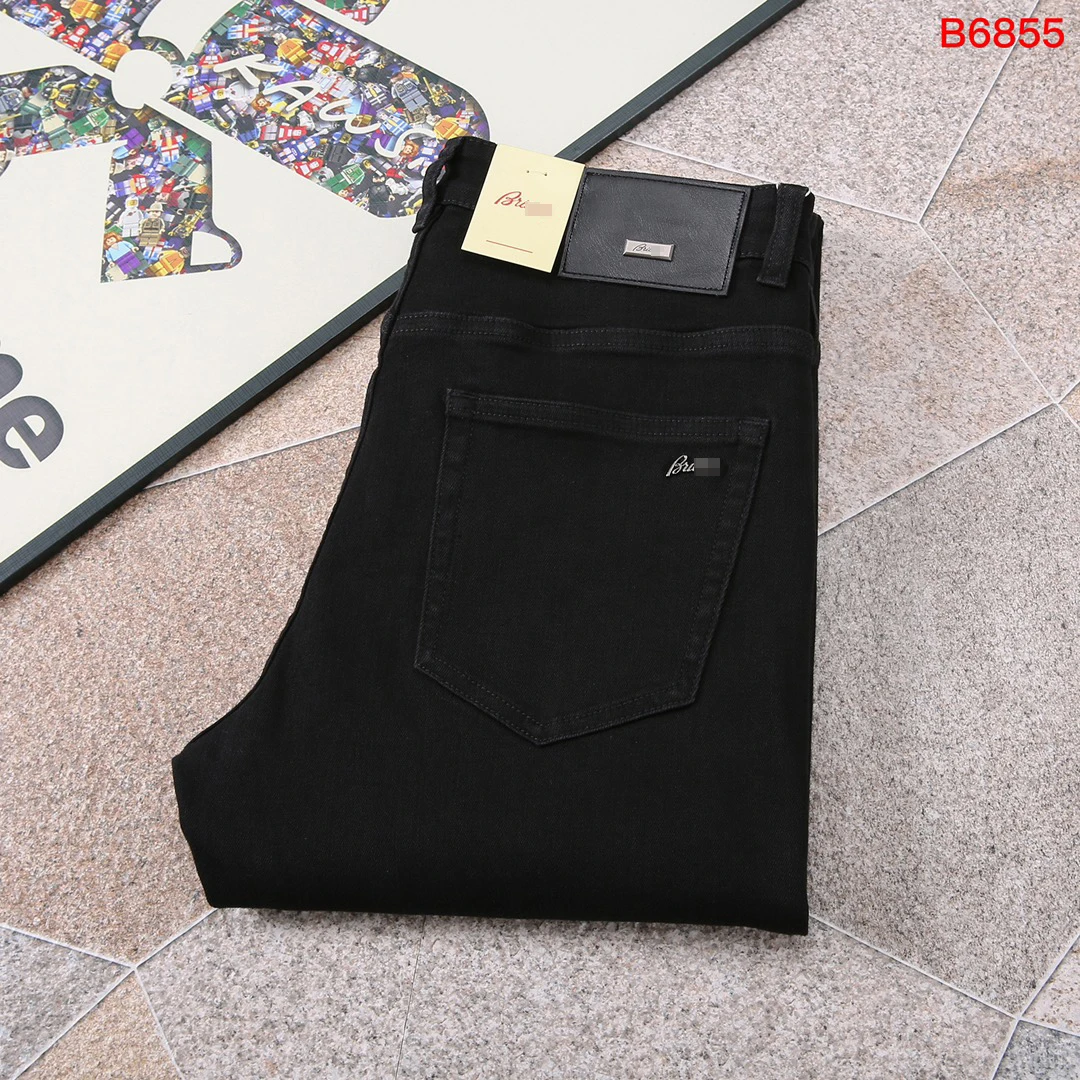 BILLIONAIRE BLKA CPTG  Jeans Thick Cotton Men 2025 Autumn Winter new Casual Embroidery elastic Quality size 29-42 Pants