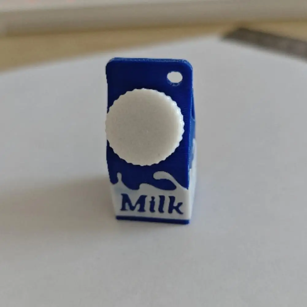 High-quality Pill Bottle Holder Pill Bottle Keychain Mini Milk Carton Pill Holder Keychain for Backpack Purse Unique for Handbag