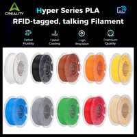 Creality Hyper PLA RFID Filament 1.75mm 1KG RFID-tagged High Precision 30-600mm/sec High-speed PLA 3D Printer Consumables